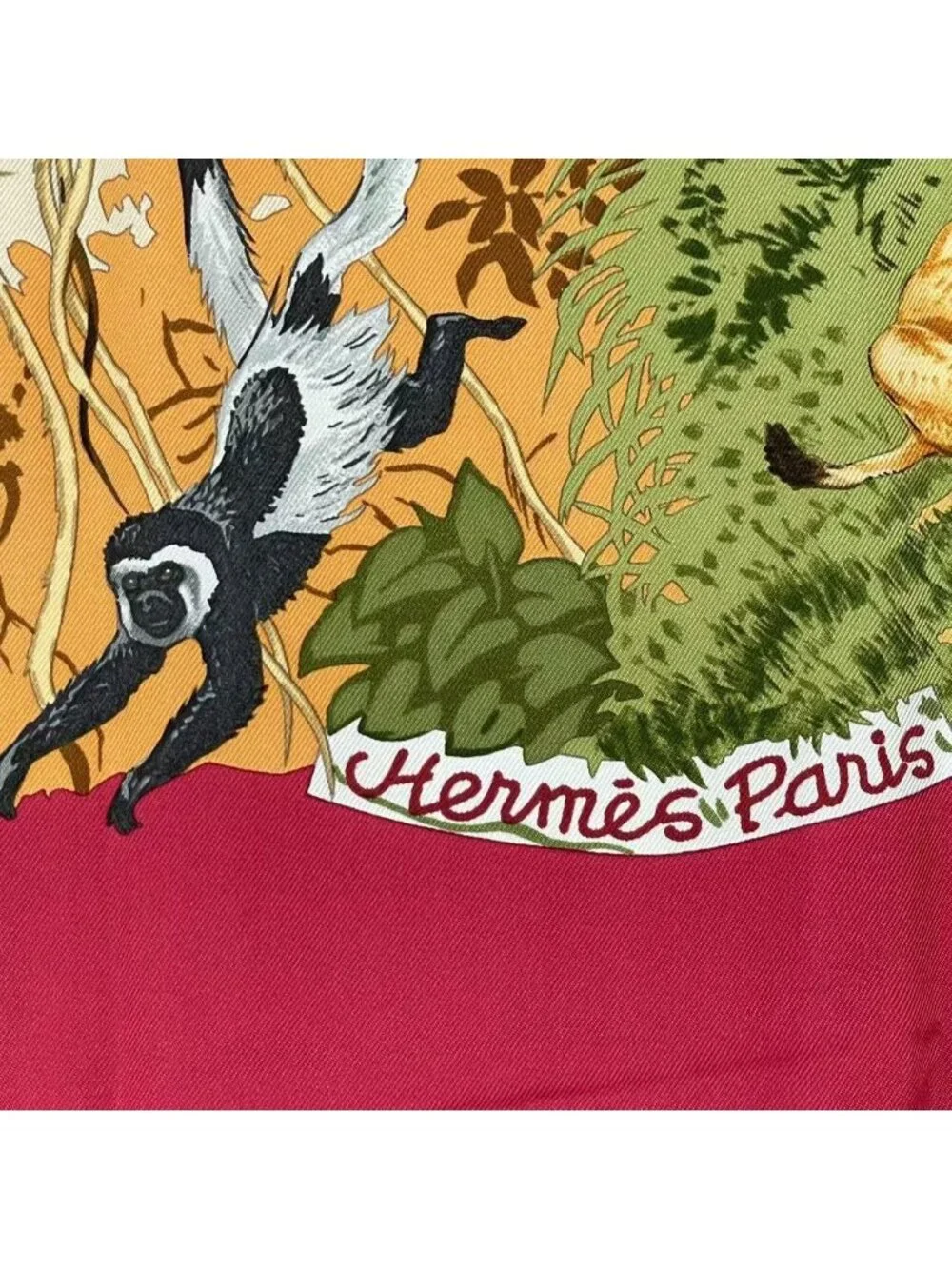 Hermes Scarf Silk Carre 90 Africa - Picture 6 of 8